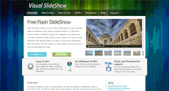 Desktop Screenshot of flashslideshow-maker.com